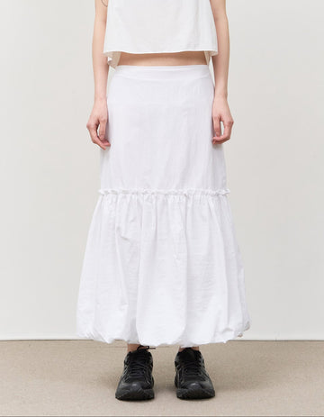 (W) Pim Nylon Long Skirt